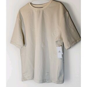 Saints Studio Relaxed Fit Tshirt Size S Streetwear High Quality Color Cream NWT